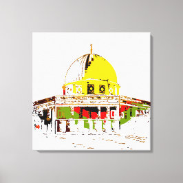 Sten: En fredssymbol Canvastryck