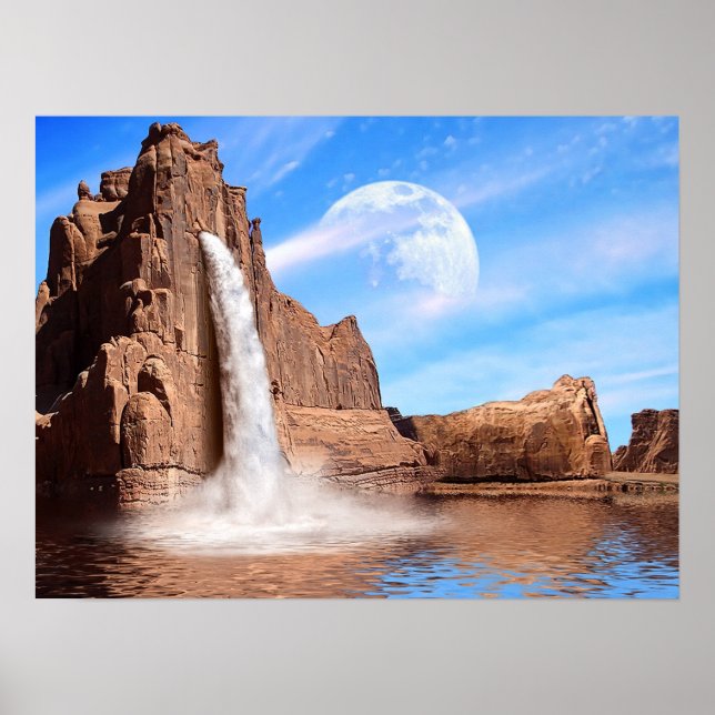 Sten Falls Poster (Framsidan)