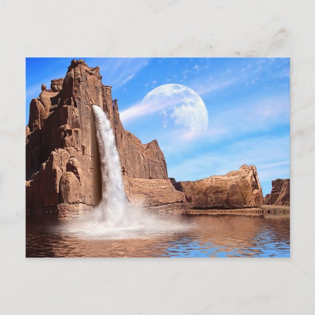 Sten Falls Vykort (Framsida)