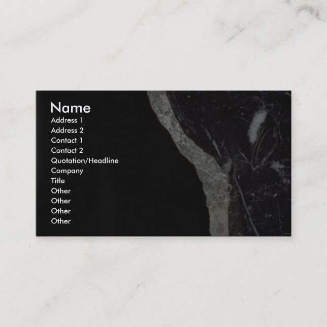 Sten fasta Andreas kritiserar Visitkort (Framsida)