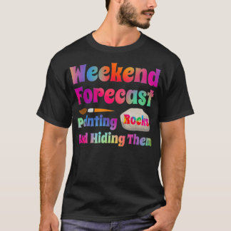 Sten för Helg-målningsprognos för sten T Shirt