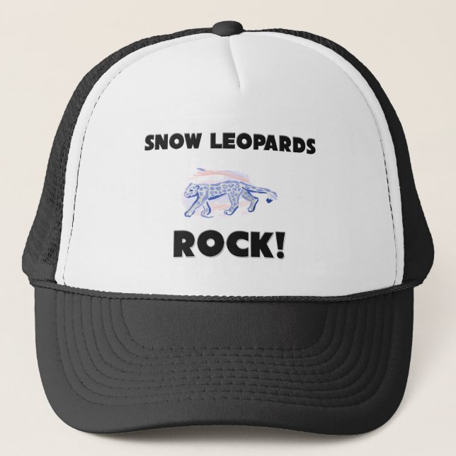 Sten för snöLeopards Keps (Framsida)