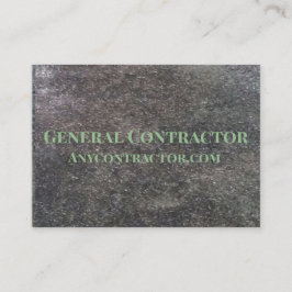 Sten för stenbrott visitkort