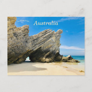 Sten Formering i södra Australien Vykort