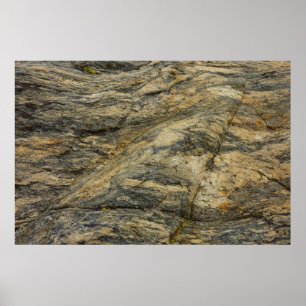 Sten från Joshua Träd Abstrakt Natur Fotography Poster