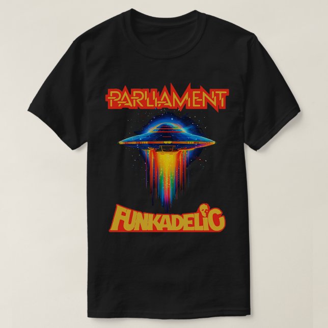 Sten Funkadelic Retro Mothership T T Shirt (Design framsida)