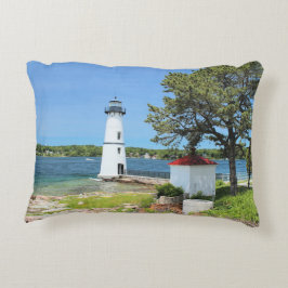 Sten fyr, New York Accent Pillow Prydnadskudde