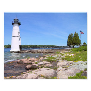 Sten, fyr, New York Photo Print Fototryck