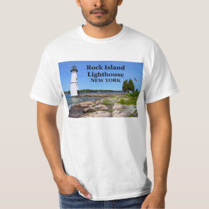 Sten, fyr, New York T-Shirt #1