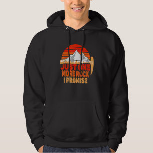 Sten Geologi bara en Sten I promise Rockhoun Hoodie