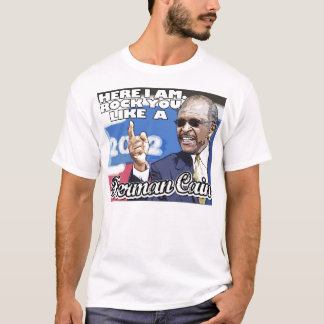 Sten gillar du en Herman Cain skjorta T-shirt