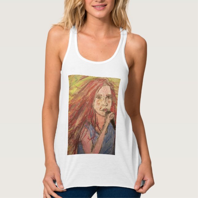 Sten Girl Linne Med Racerback (Framsida)