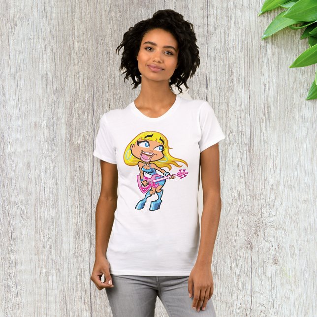 Sten Girl Womens T-Shirt (Skapare uppladdad)