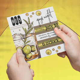 Sten Glass | Oliver | Killar Night Out Inbjudningar