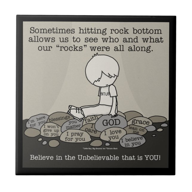 Sten Grund Kakelplatta (Framsidan)