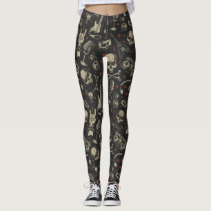 Sten/Grunge/Punk/Metall Music Leggings
