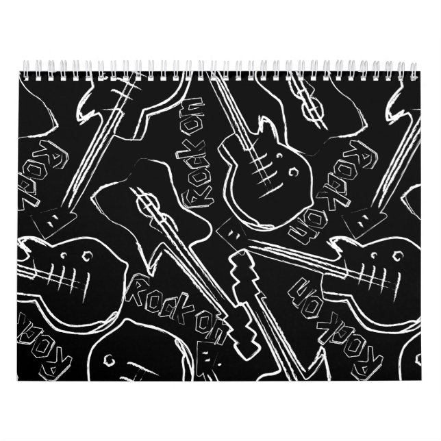 Sten guitar kalender (Omslag)
