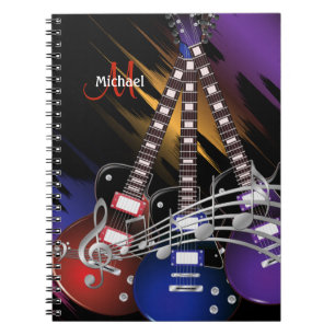 Sten Guitar Music - Personalisera Anteckningsbok