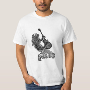 Sten Guitar Player Art - T Shirt