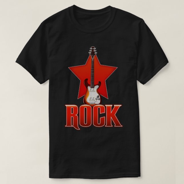 Sten Guitar T Shirt (Design framsida)