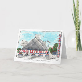 Sten Hall Folded Notecard Kort