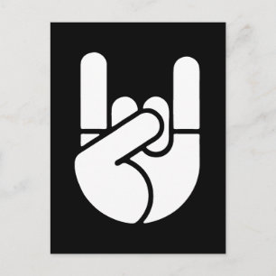 Sten Hand Stencil Vykort