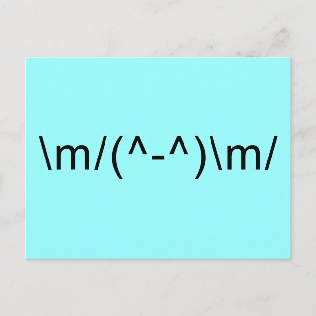 Sten Hand Vykort (Framsida)