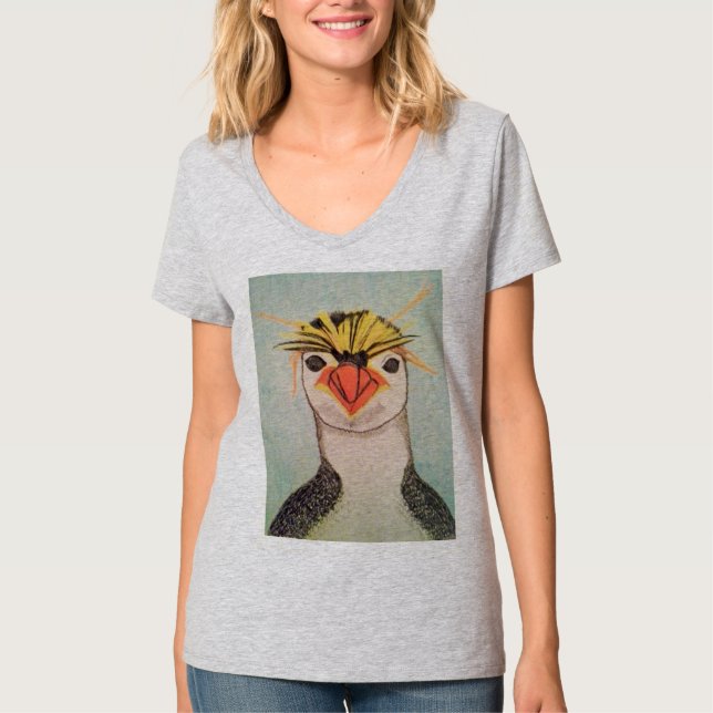 Sten Hopper Penguin Shirt Tee Shirt (Framsida)