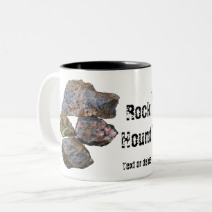 Sten Hound Mineral Collectors Funny Två-Tonad Mugg
