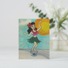 Sten, Hula Girl Helg Vykort