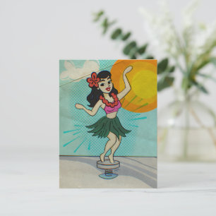 Sten, Hula Girl Helg Vykort
