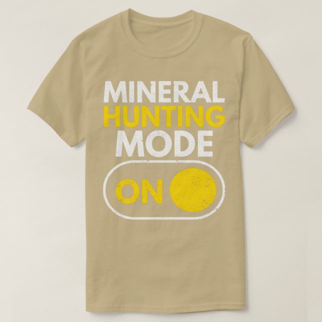 Sten Hunting Geolog Sten Hunter Rockhounding Hu T Shirt (Design framsida)