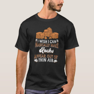 Sten Hunting Magic Geology Minerals Fossils Geolog T Shirt