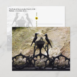 Sten i Agony, Jerusalem, Israel - färg-vykort Vykort