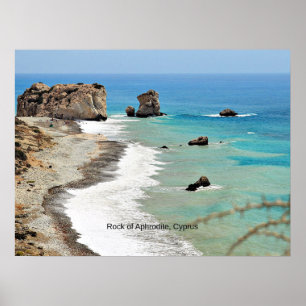 Sten i Aphrodite, Cypern Poster