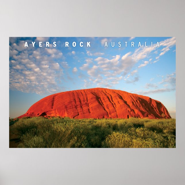 sten i Australien Poster (Framsidan)