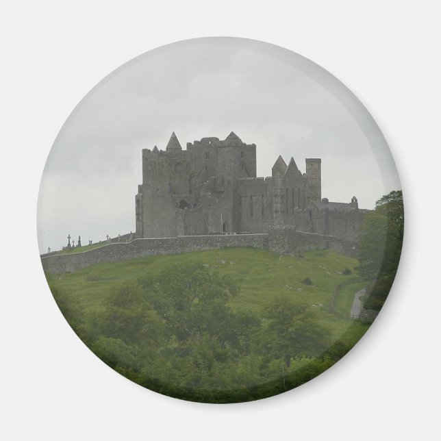Sten i Cashel Castles Ruins Ireland Magnet (Framsidan)