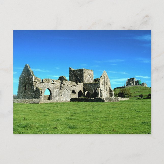 Sten i Cashel Ireland Vykort (Framsida)