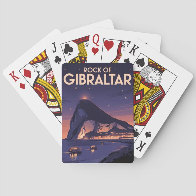 Sten i Gibraltar Casinokort (Baksidan)