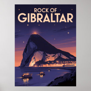 Sten i Gibraltar Poster