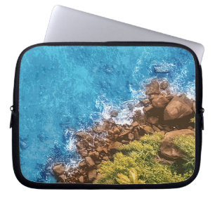 Sten i havet, ovan vy 1 laptop fodral