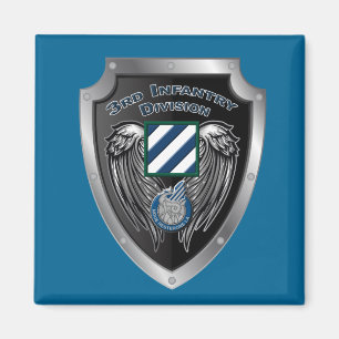 "Sten i Marne" 3:e infanteridivisionen Magnet