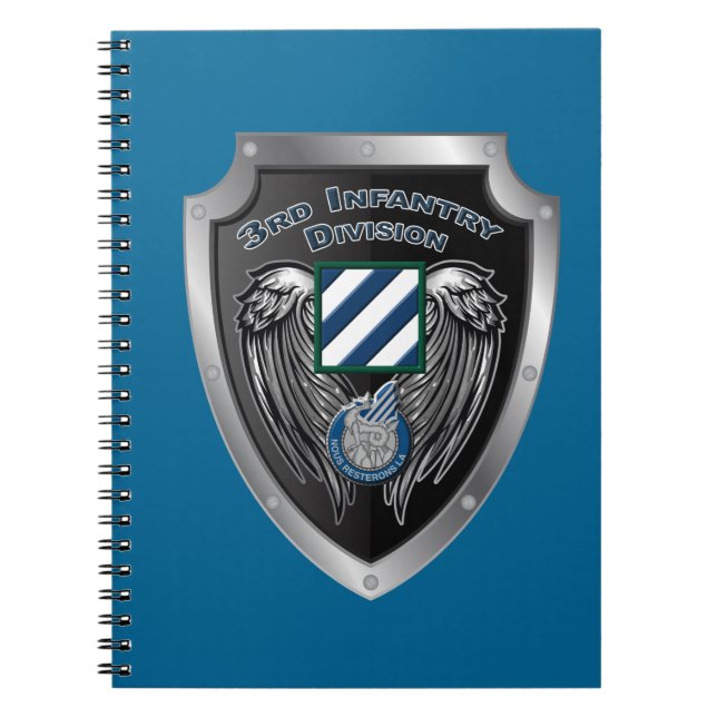 "Sten i Marne" Tredje infanteridivisionen Anteckningsbok (Framsidan)