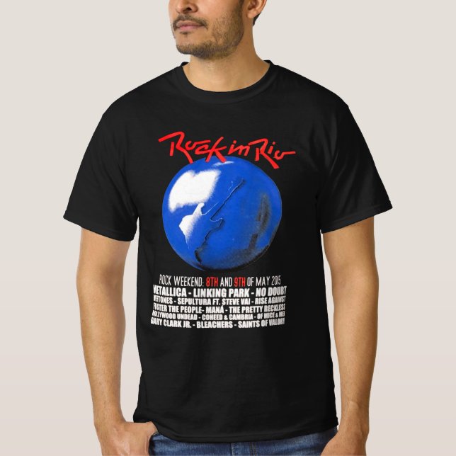 Sten i rio retro t shirt (Framsida)