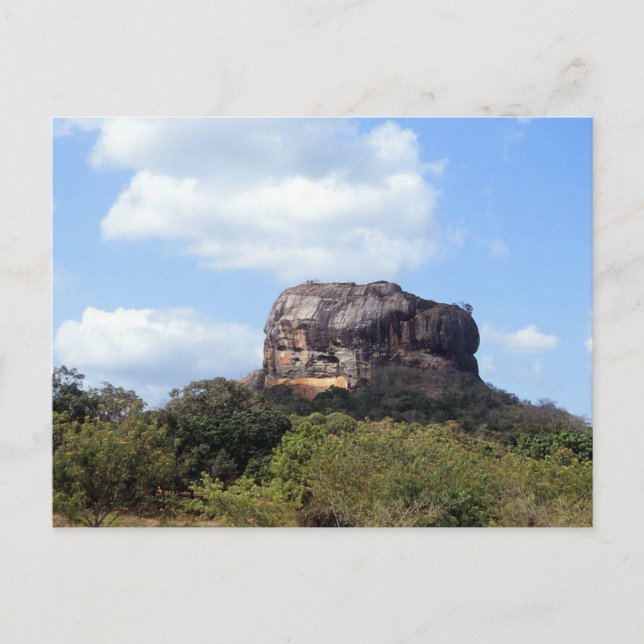 Sten i Sigiriya i Sri Lanka Vykort (Framsida)