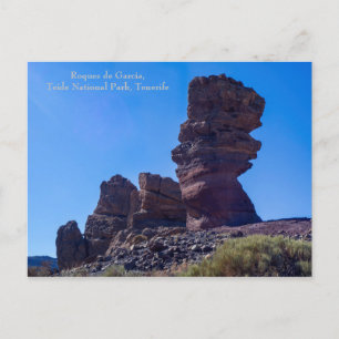 Sten i Teide nationalpark, Tenerife, vykort