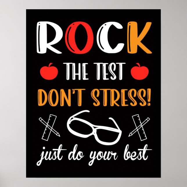 Sten i testet poster (Framsidan)
