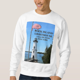 Sten Island fyr, New York Sweatshirt