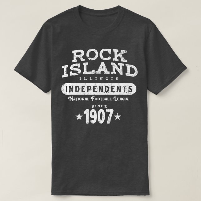 Sten Island Oberoende T Shirt (Design framsida)