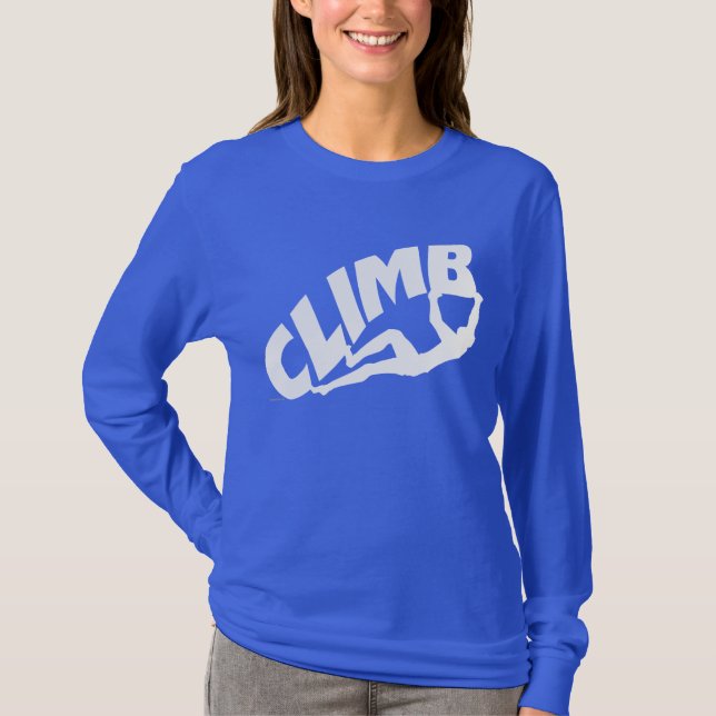Sten klätterblogg t shirt (Framsida)